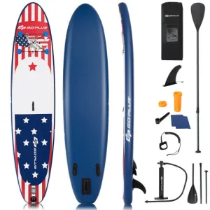 11 Feet Inflatable Stand up Paddle Board with 3 Fins Thruster