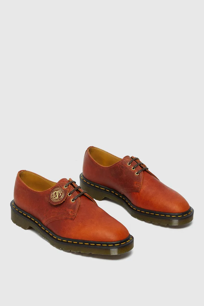 1461 Classic Oil Leather Shoes - Dark Tan