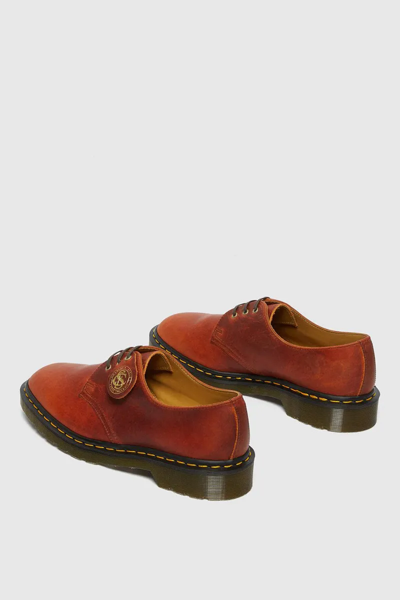 1461 Classic Oil Leather Shoes - Dark Tan