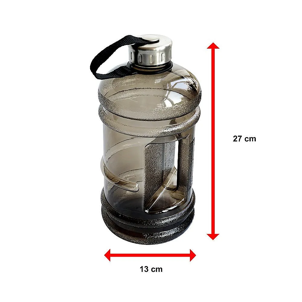 2.2L Jumbo Sports Water Bottle with Scale & Twist Cap