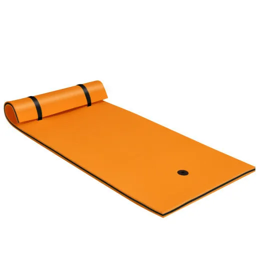 3-Layer Relaxing Tear-proof Water Mat-Orange