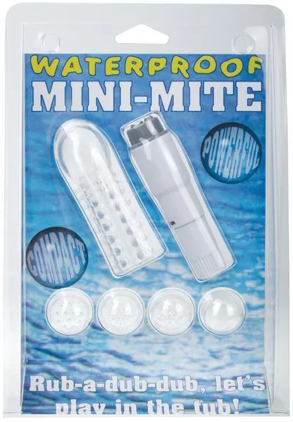 7199P      Waterproof Vibrating Mini Mite - LAST CHANCE - Final Closeout!