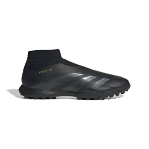 adidas Predator League LL TF Turf Soccer Shoes - CBlack/Carbon/Gold