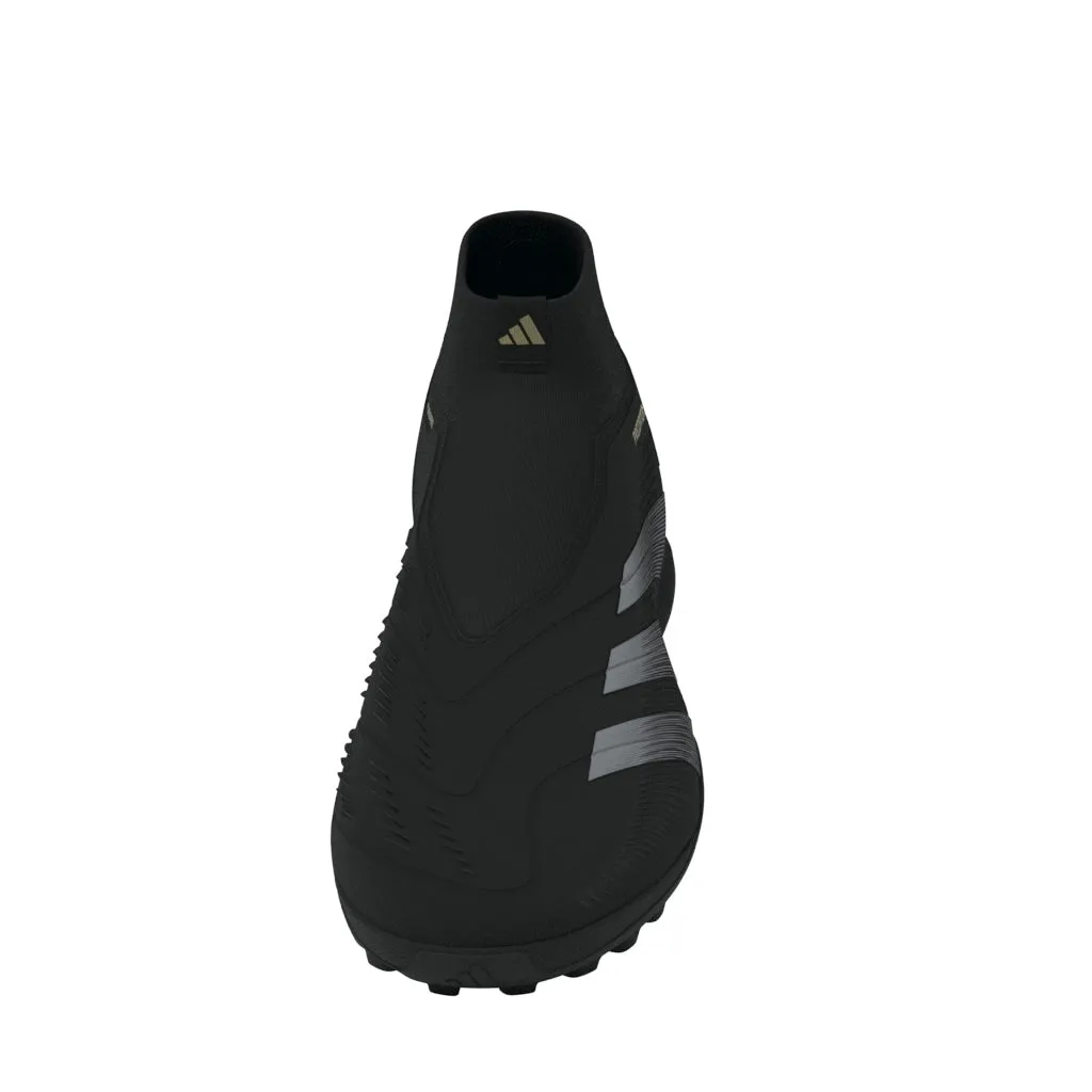 adidas Predator League LL TF Turf Soccer Shoes - CBlack/Carbon/Gold