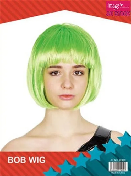 Adult Bob Costume Wig (11 Colours)