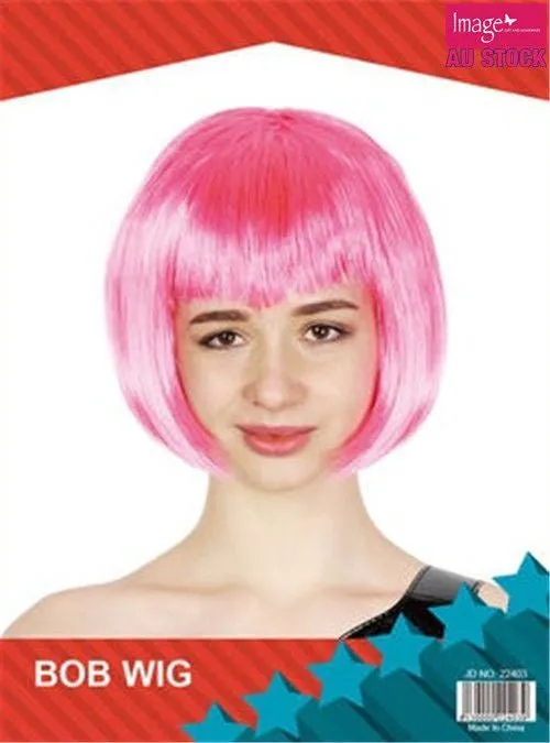 Adult Bob Costume Wig (11 Colours)