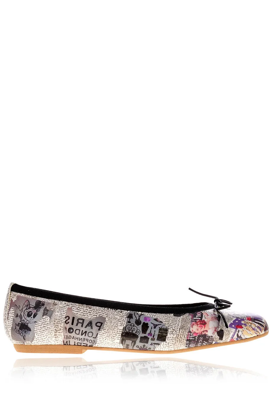 ANTONELLA BISTROT Printed Ballerinas