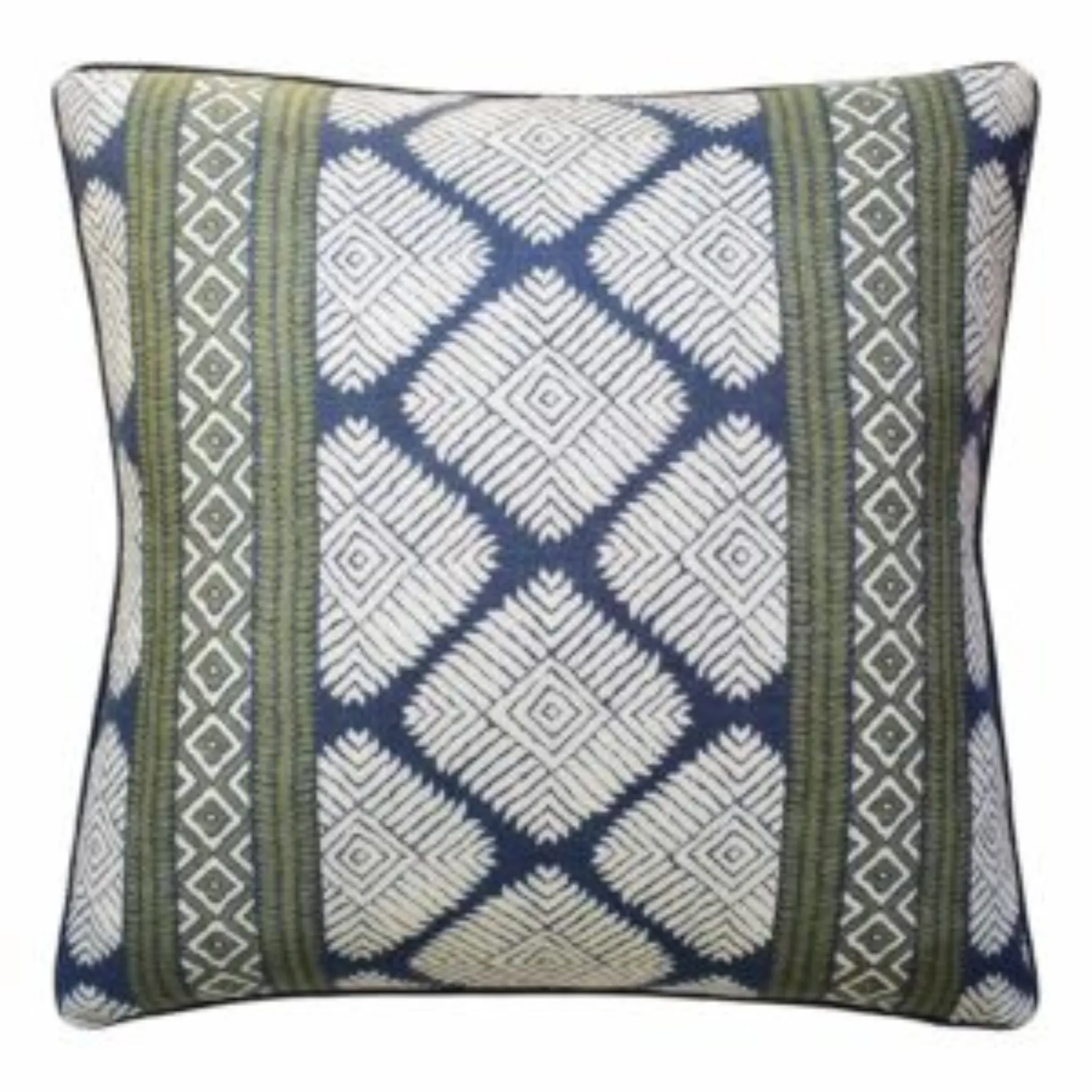 Austin Pillow in Bluestone/Green