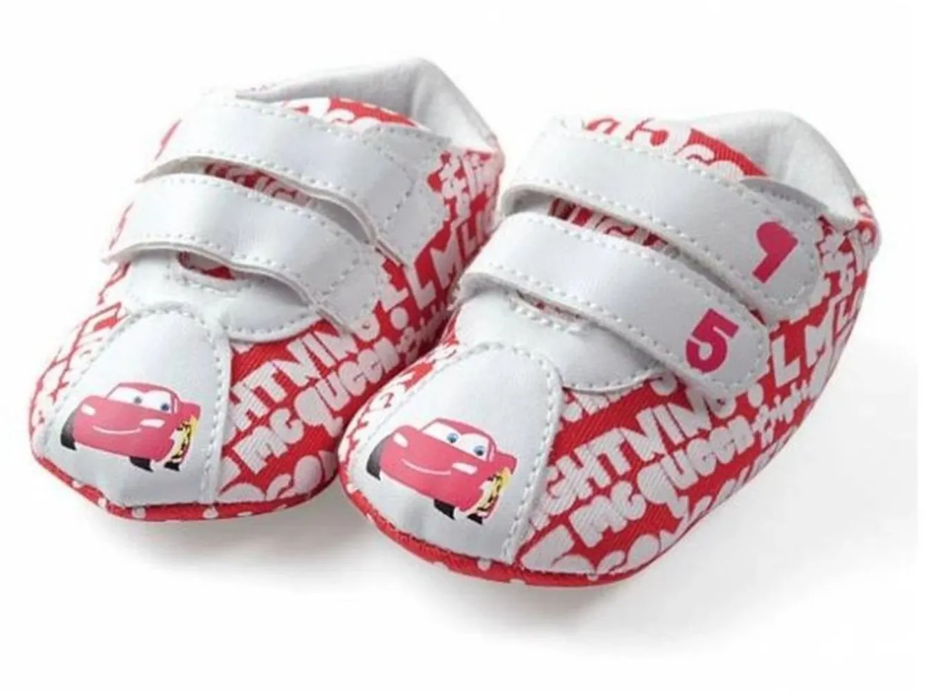 Baby Prewalker Anti-Skid Shoes - Cars McQueen