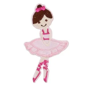 Ballerina & Pointe Toe Shoe Iron On Patches