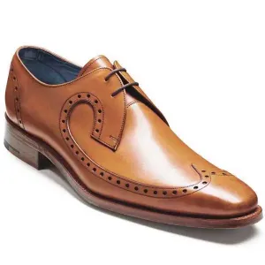 BARKER Woody Shoes - Mens Brogues - Cedar Calf