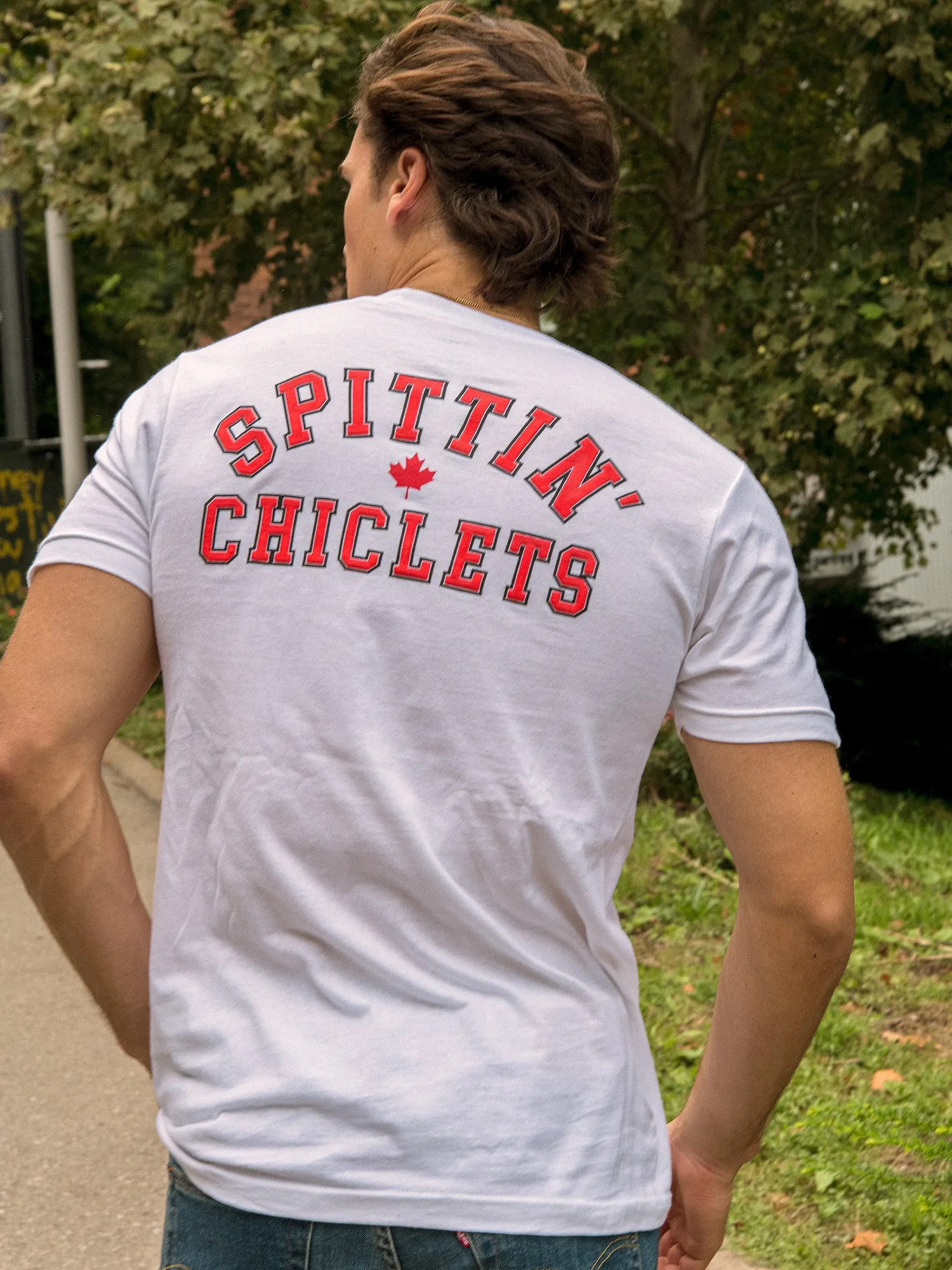 BARSTOOL SPORTS SPITTIN CHICLETS T-SHIRT