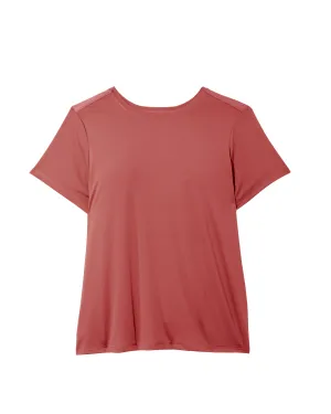 Begonia Short Sleeve Top | Red