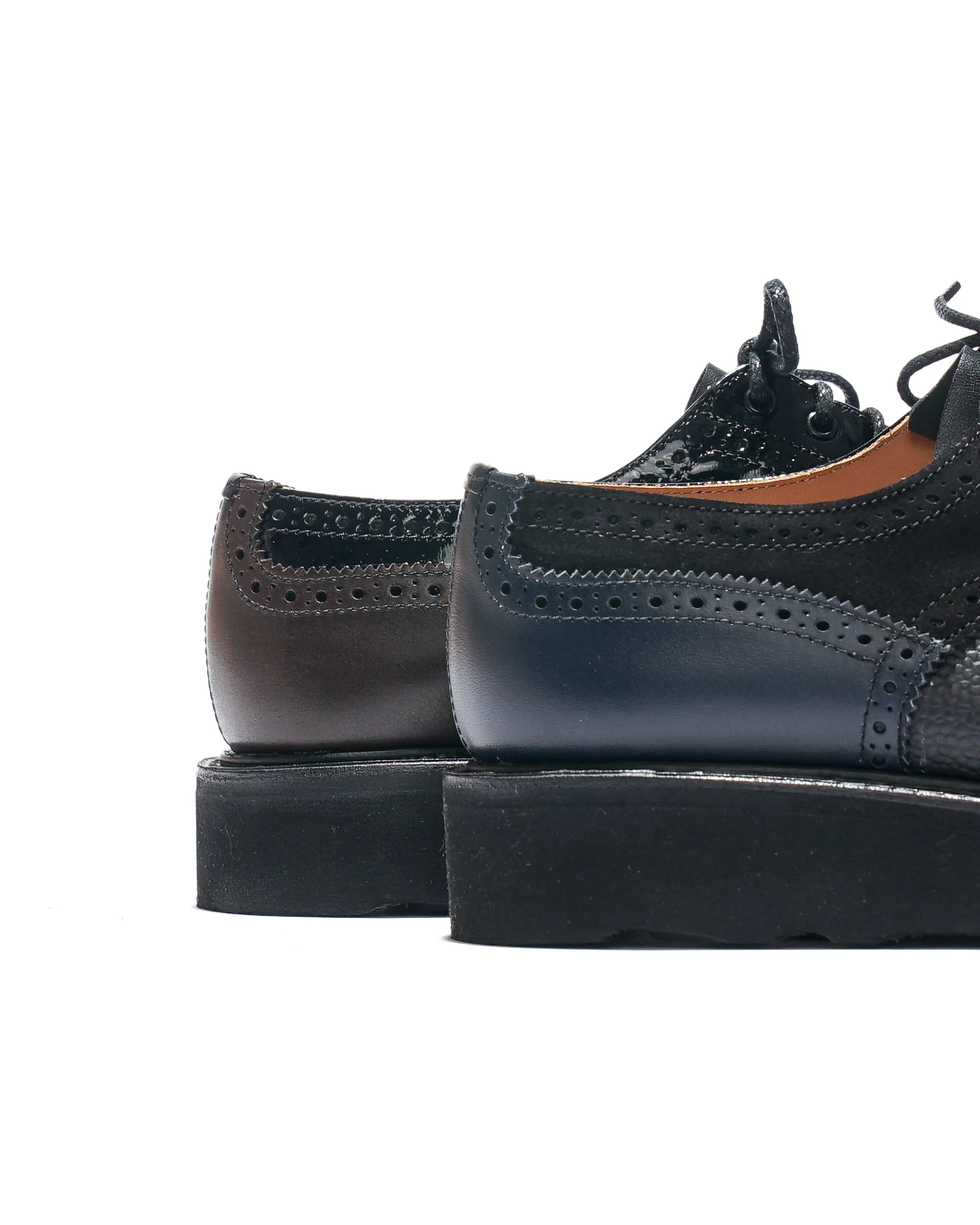 Brogue  - Black Multi Tone Morflex