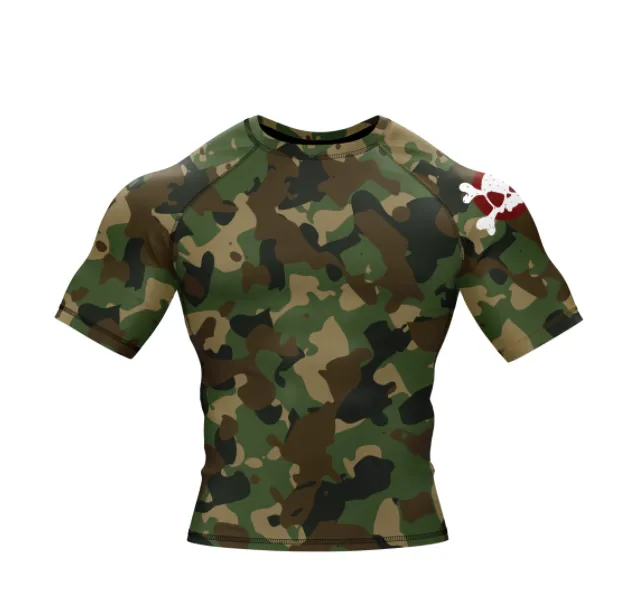 CAMO FULL RASH GUARD - XMARTIAL SLEEVE