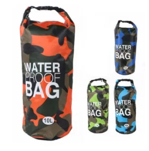 Camouflage waterproof bucket bag