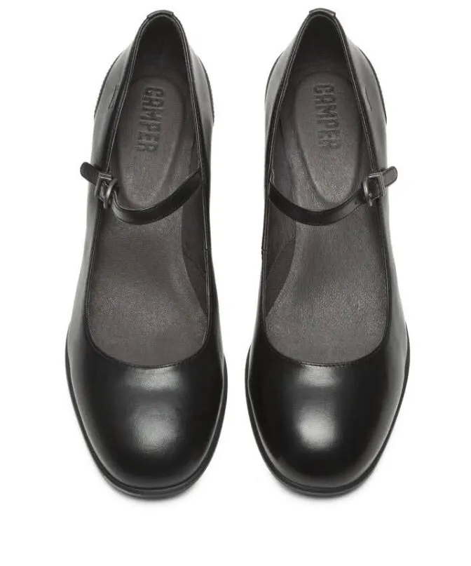 Camper Katie Maryjane Style in Black Leather, Our Beautiful Price $169