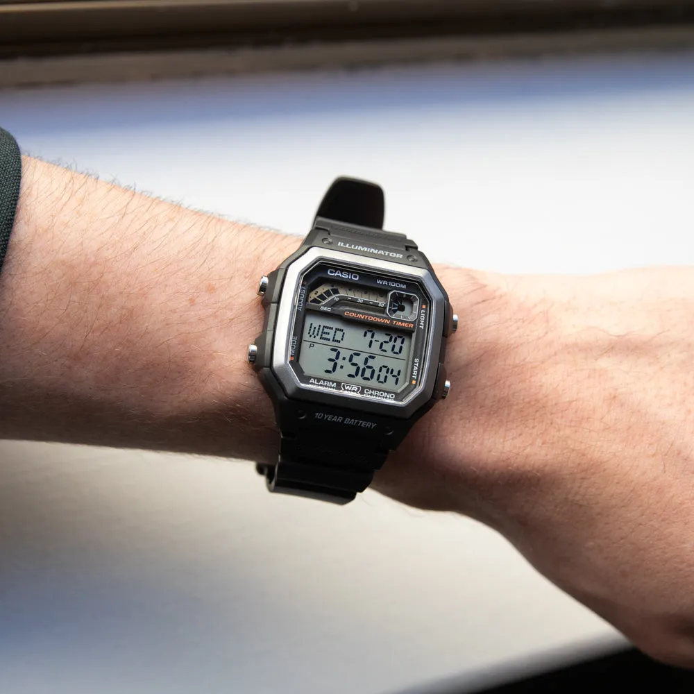 Casio WS1600H-1 Digital Sports Watch