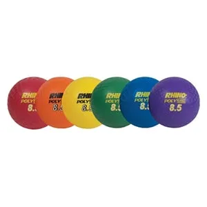 Champion Sports Poly Playground Ball Set - Set of 6