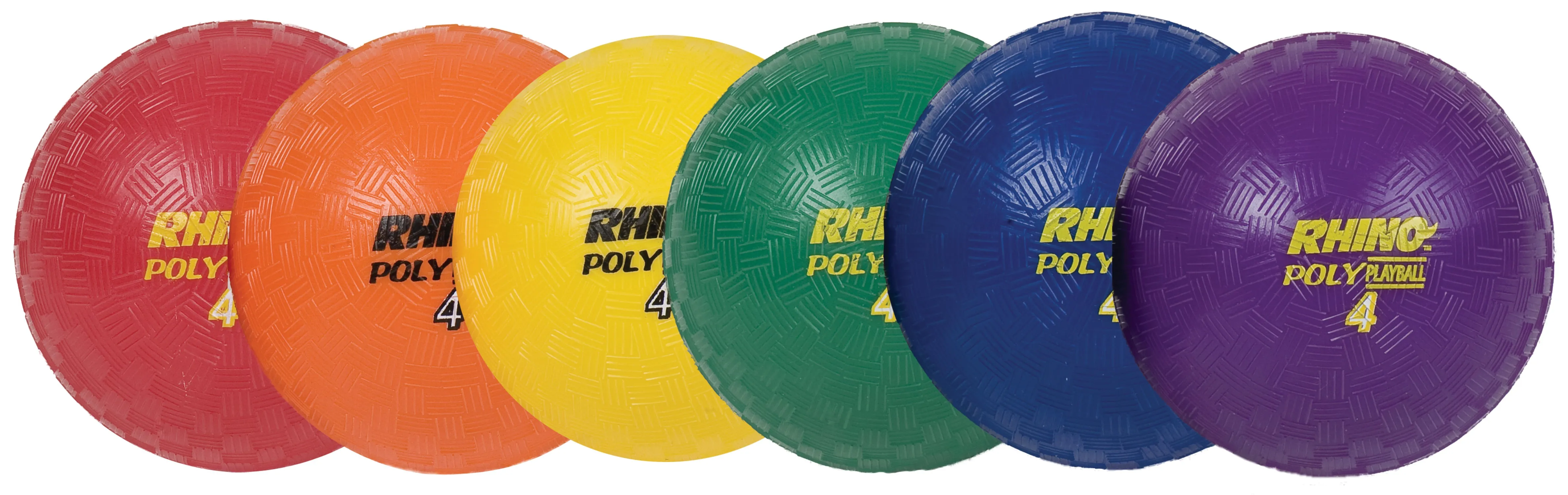 Champion Sports Poly Playground Ball Set - Set of 6