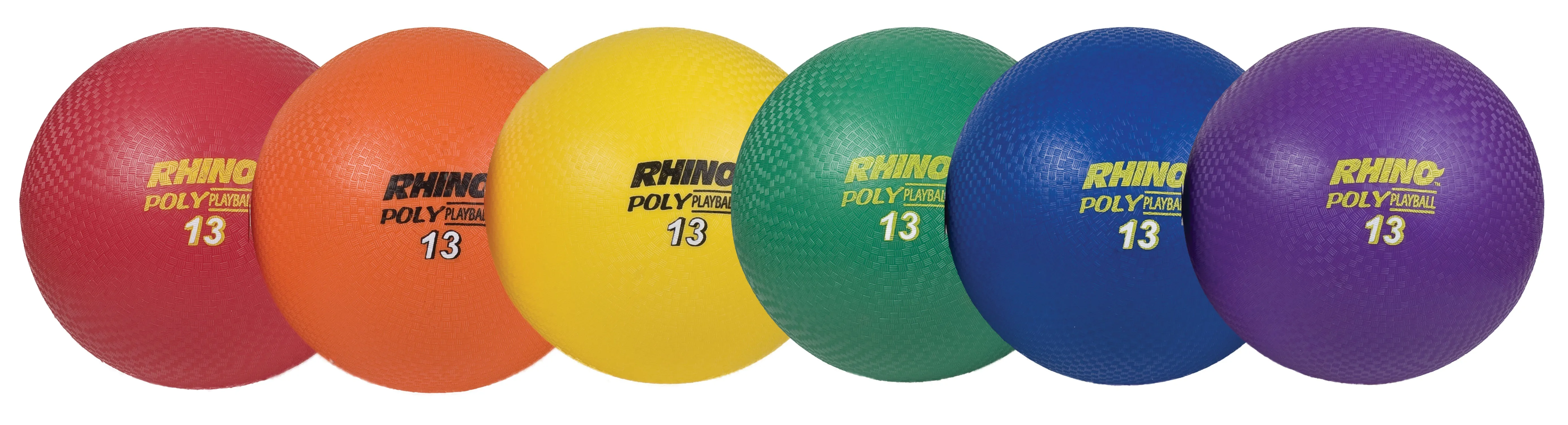 Champion Sports Poly Playground Ball Set - Set of 6