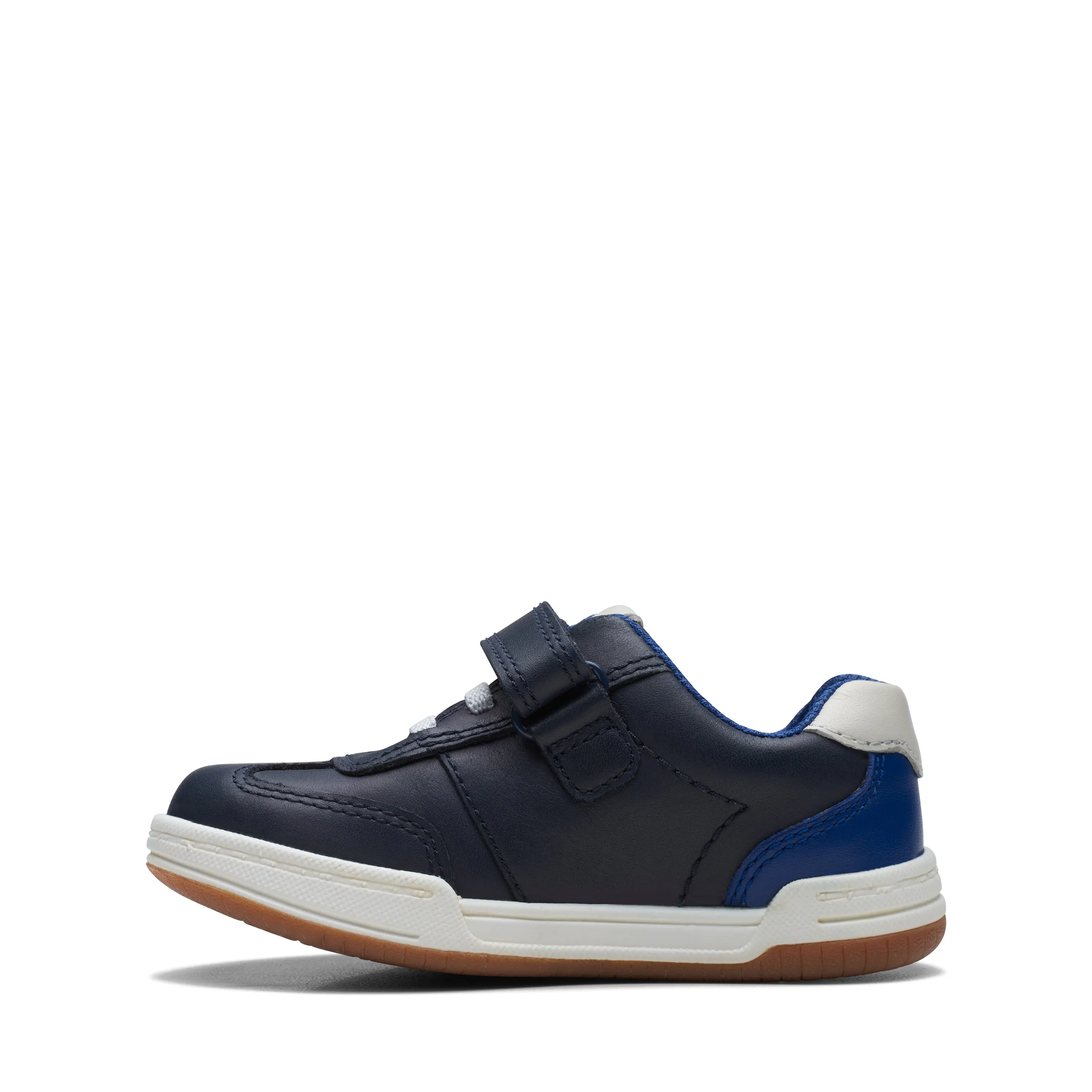 Clarks Fawn Family T Boys Navy Shoe