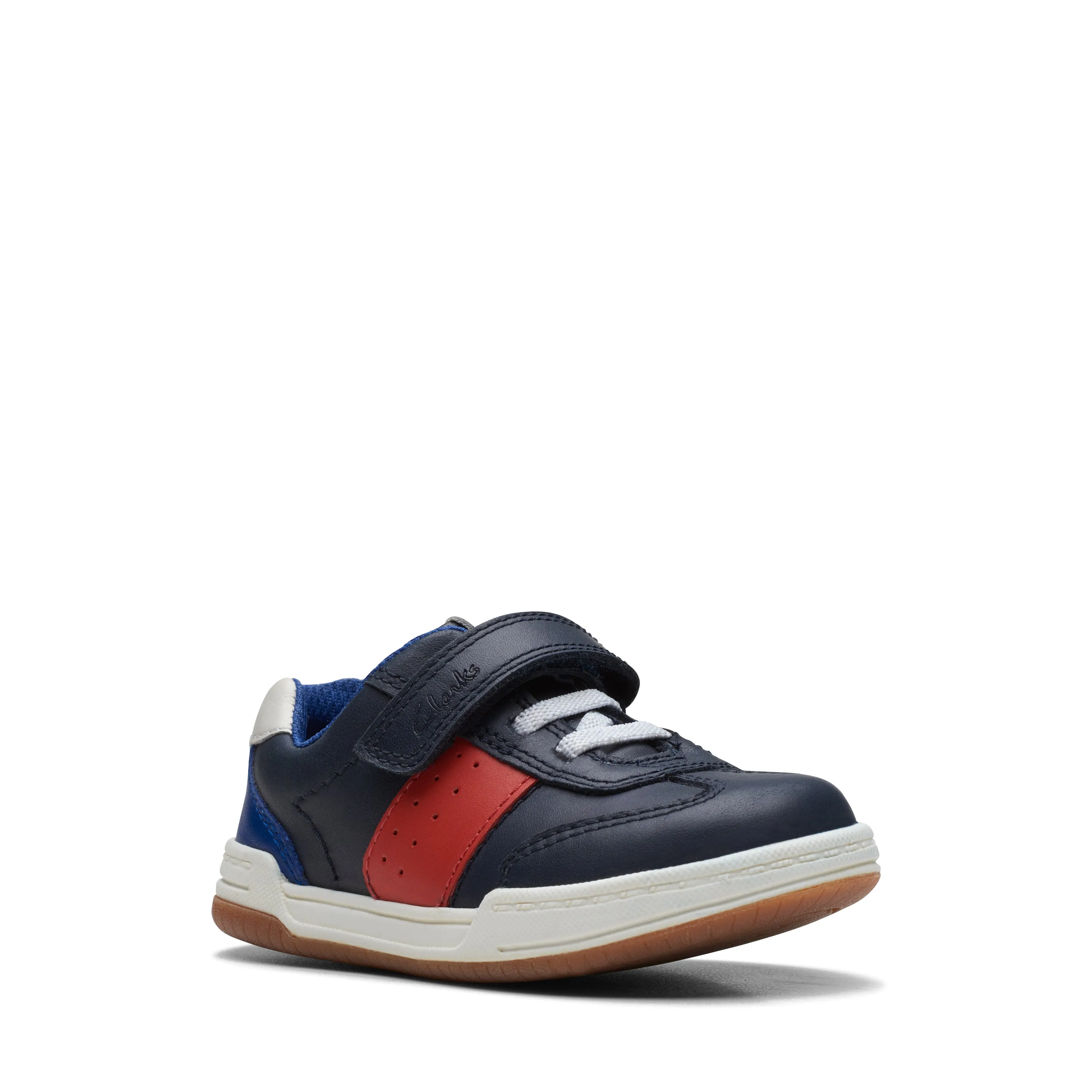 Clarks Fawn Family T Boys Navy Shoe