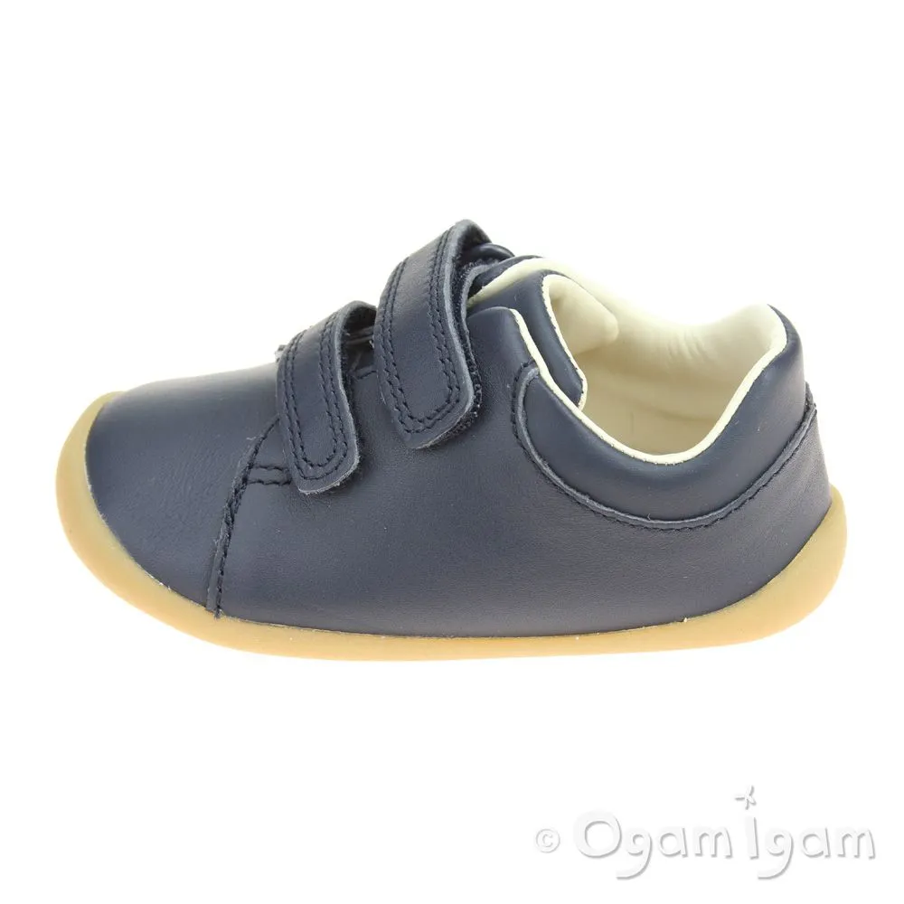 Clarks Roamer Craft Infant Boys Navy Shoe