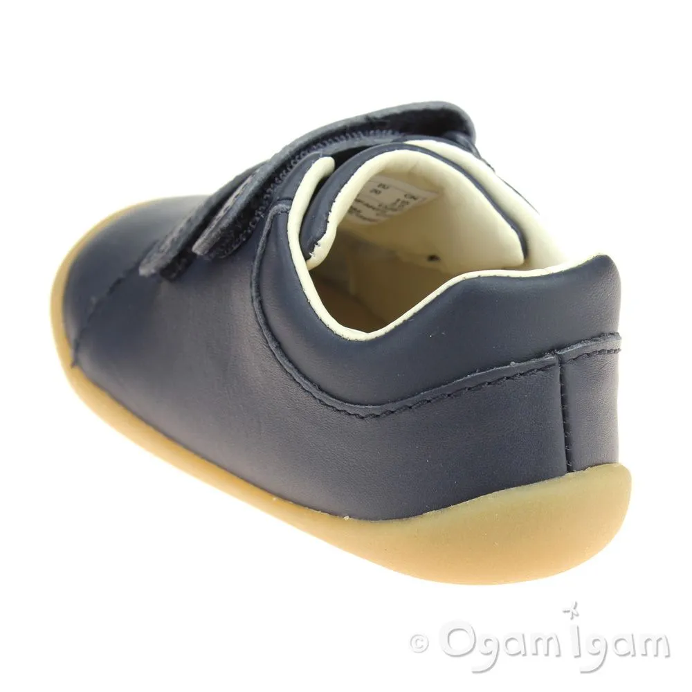 Clarks Roamer Craft Infant Boys Navy Shoe