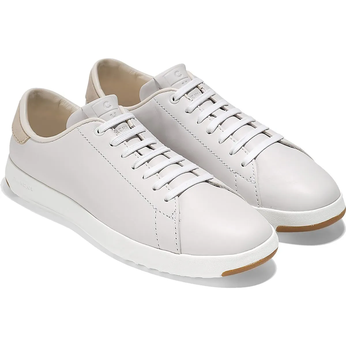 Cole Haan Womens GrandPro Leather Trainers Tennis Shoes