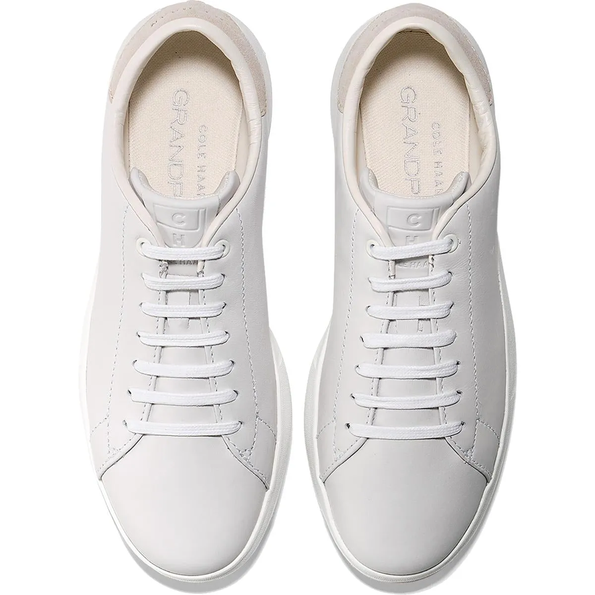 Cole Haan Womens GrandPro Leather Trainers Tennis Shoes