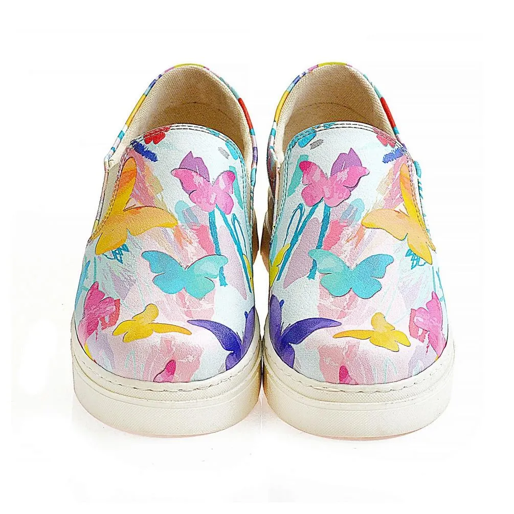 Colored Butterfly Sneaker Shoes NVN122