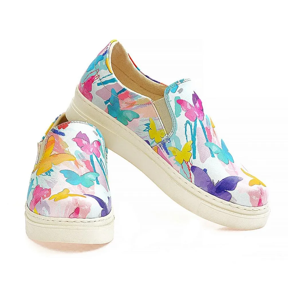 Colored Butterfly Sneaker Shoes NVN122