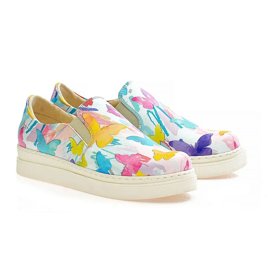 Colored Butterfly Sneaker Shoes NVN122