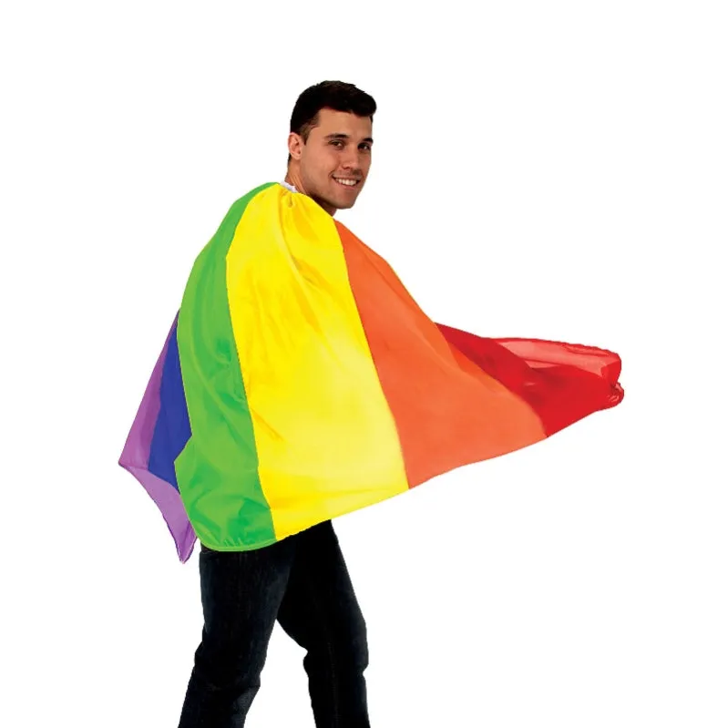 Colourful Rainbow Cape