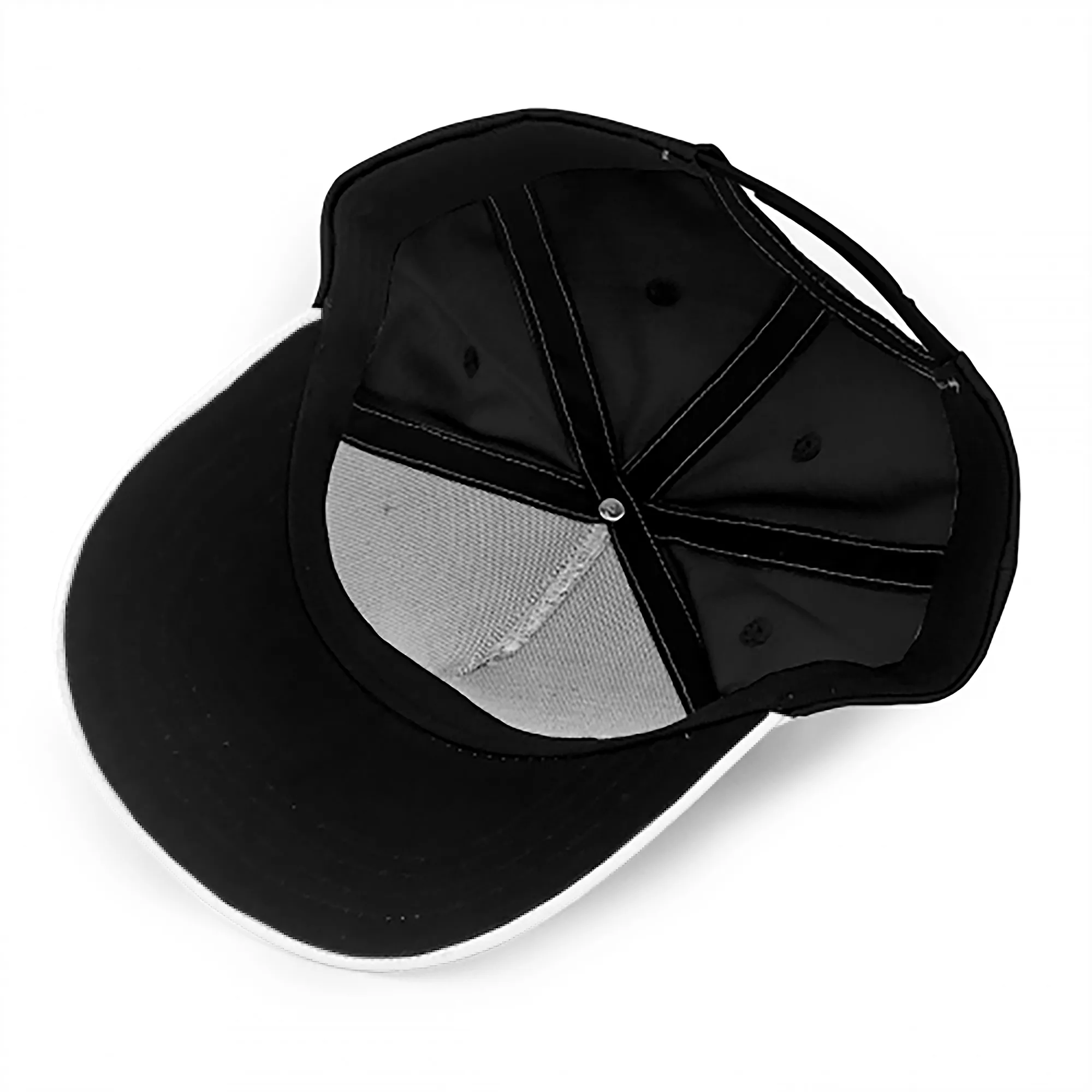 Customizable Curved Brim Baseball Cap (with Black color)