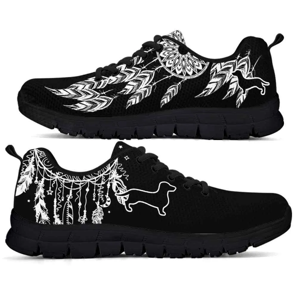 Dachshund Sneaker, Dachshund Dreamcatcher Sneakers Running Shoes Gift Women Men, Dachshund Shoes