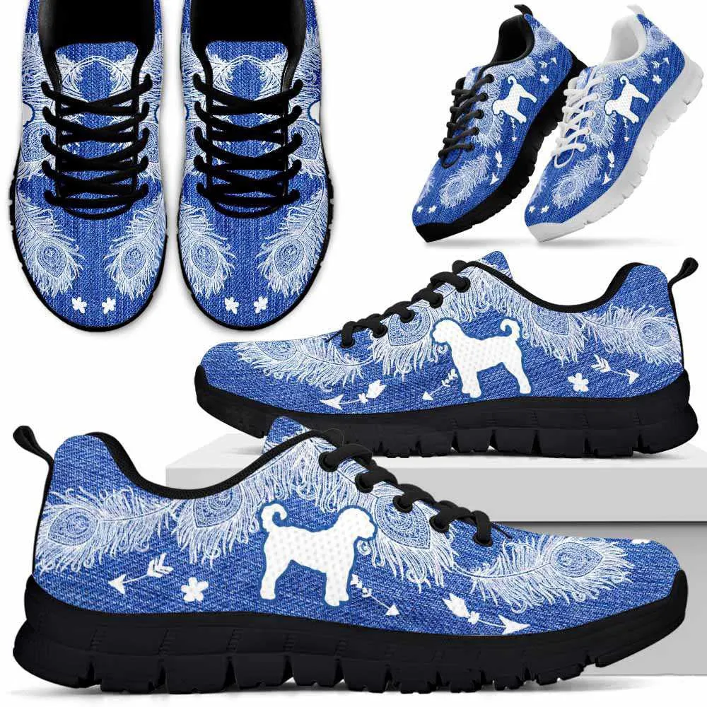 Doodle Sneaker, Doodle Dog Lovers Sneakers Running Shoes Gift Women Men, Doodle Shoes