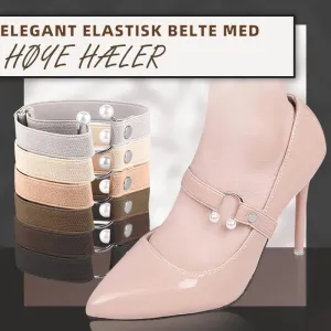 Elastic belt for high heels - adjustable and stylish