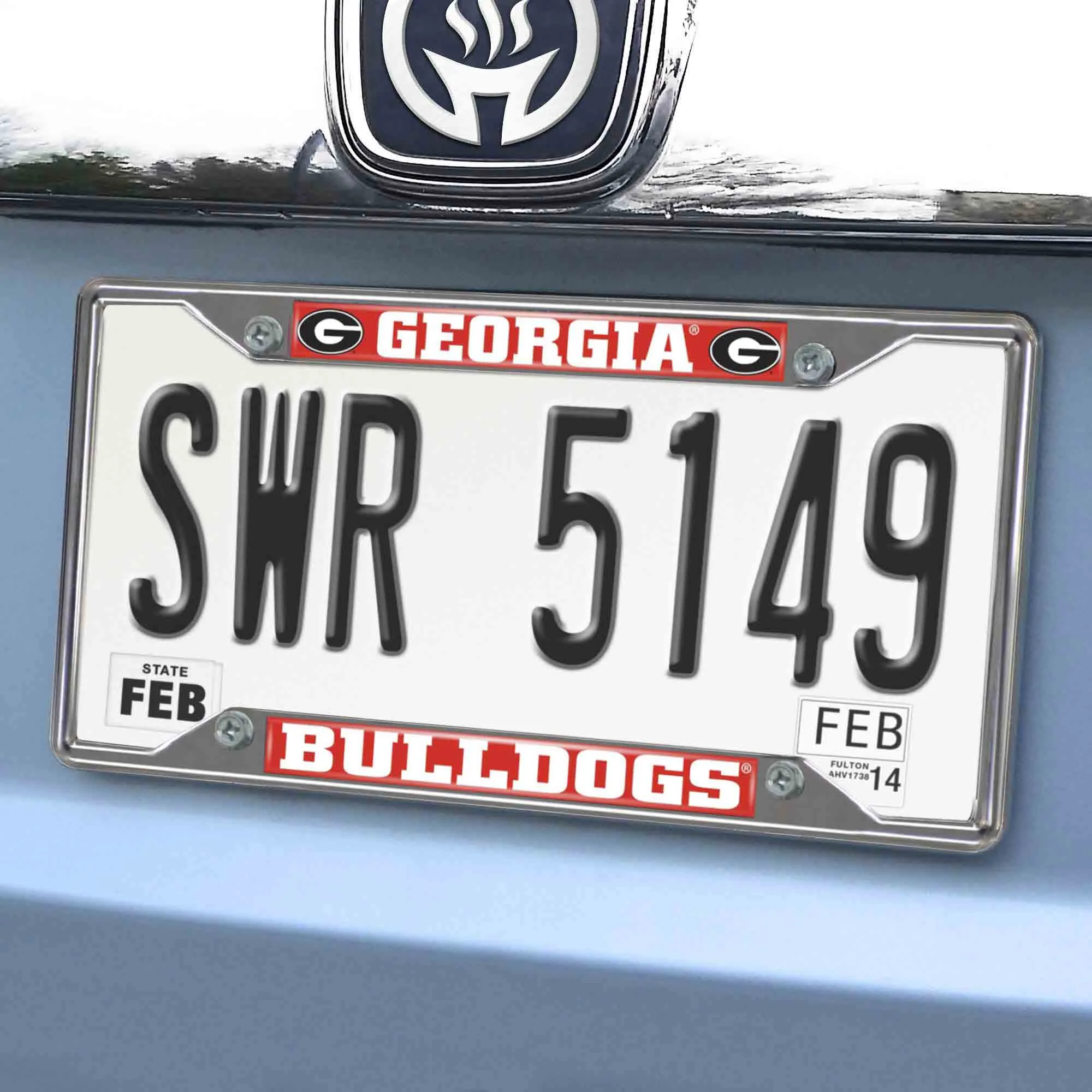 Fanmats Georgia Bulldogs License Plate Frame