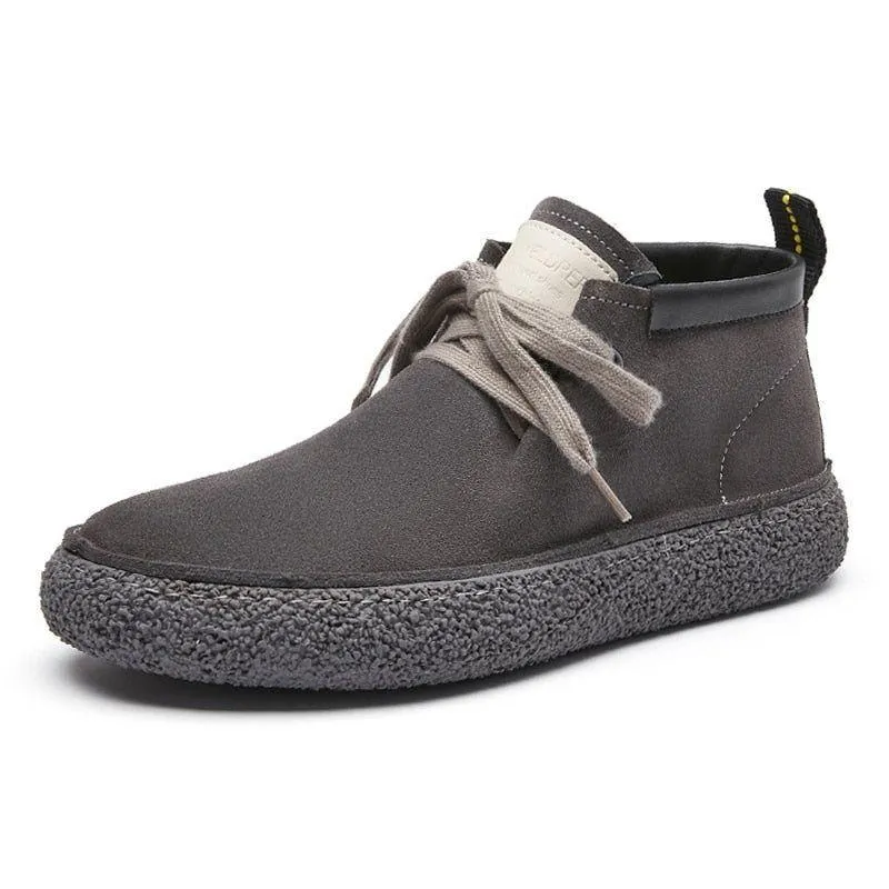 FC210 Men's Casual Shoes: Suede Leather, Breathable, Outdoor