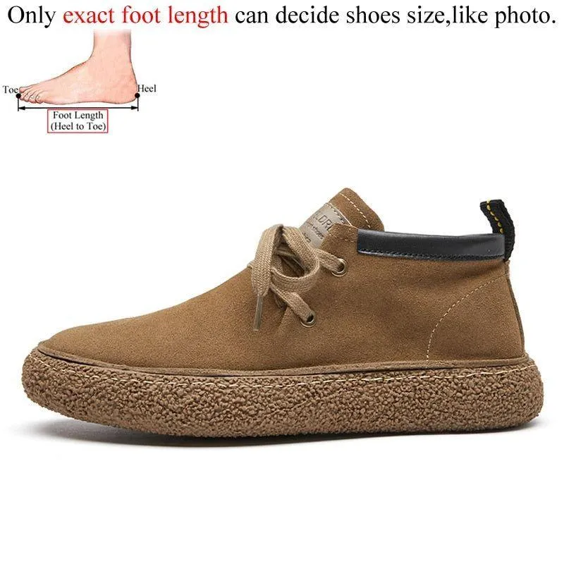 FC210 Men's Casual Shoes: Suede Leather, Breathable, Outdoor