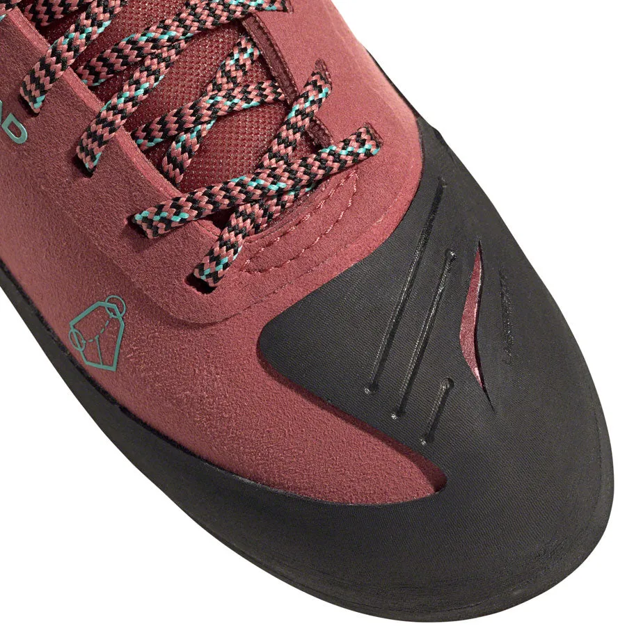 Five Ten Niad Lace Climbing Shoe - Women's, Core Black/Crew Red/Acid Mint