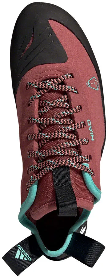 Five Ten Niad Lace Climbing Shoe - Women's, Core Black/Crew Red/Acid Mint