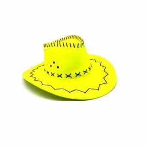 Fluro Yellow Cowboy/Cowgirl Hat