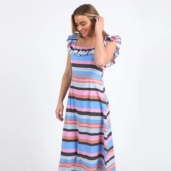 Gazelle Stripe Dress - Multi Stripe