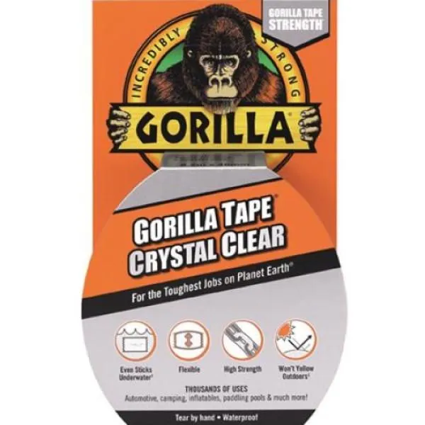 Gorilla Tape Crystal Clear