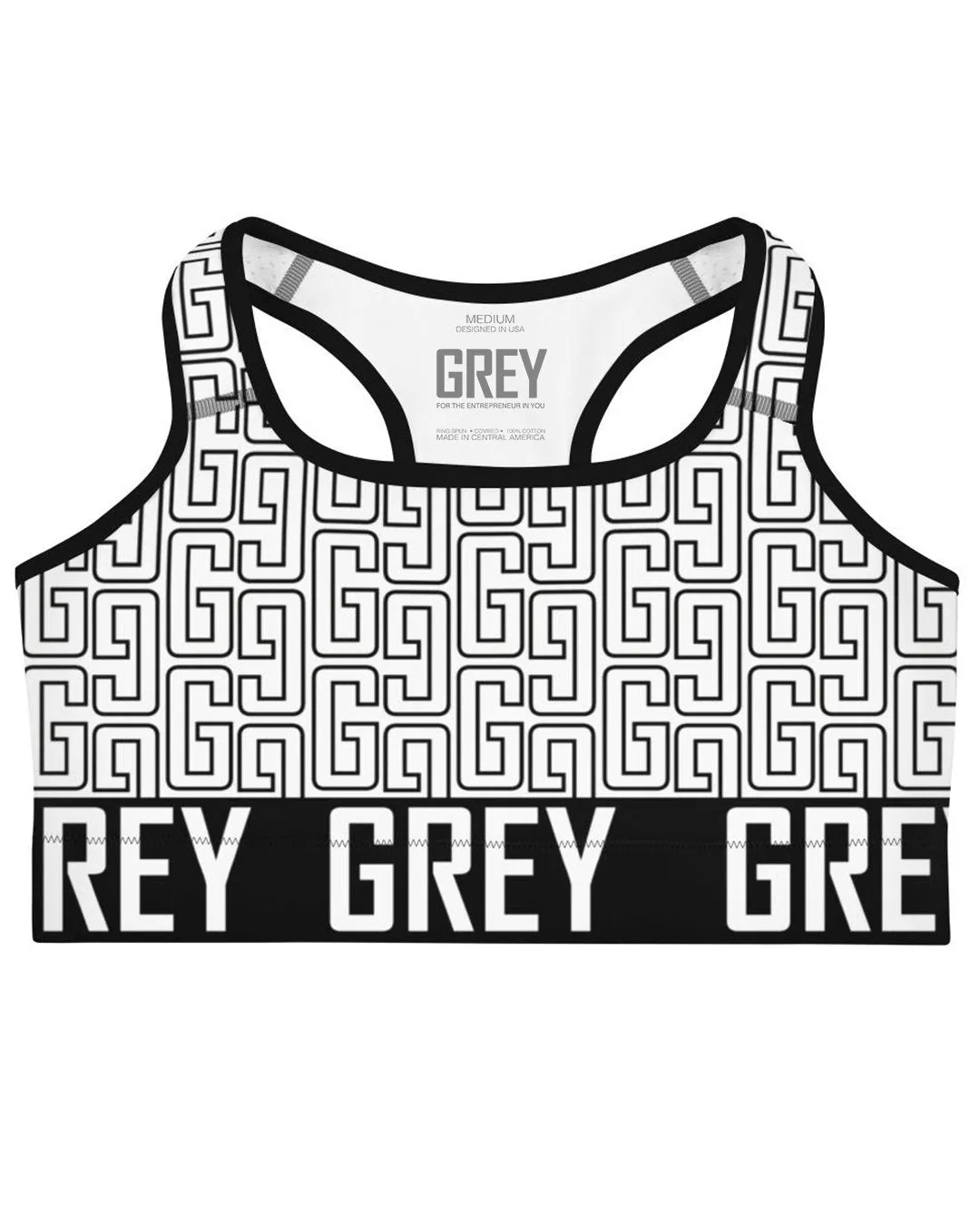 GREYGANG Signature Pattern Sports Bra