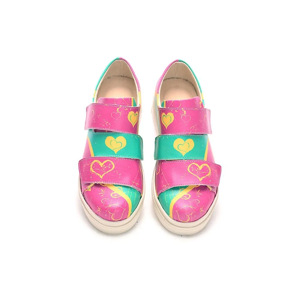 Hearts Sneaker Shoes NAC108