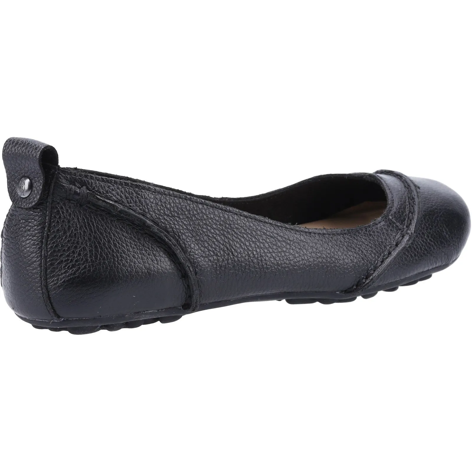 Hush Puppies Janessa Womens Black Slip On Shoe